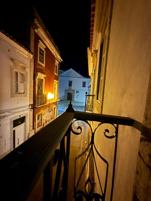 Balcony view in Faro old town